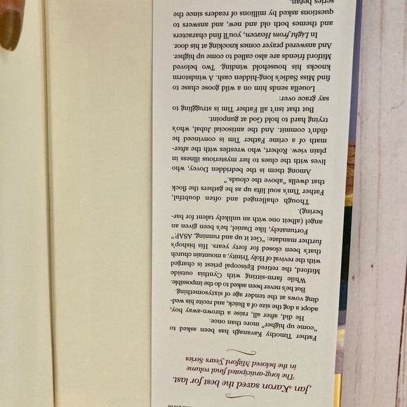 Hearth Warming And Stress Free Light From Heaven Hard Cover Book Brand New - Picture 4 of 5